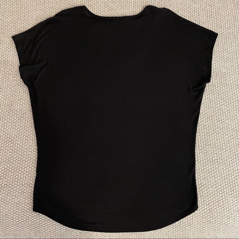 NWT Express black top with straps neck to chest - Picture 4 of 9